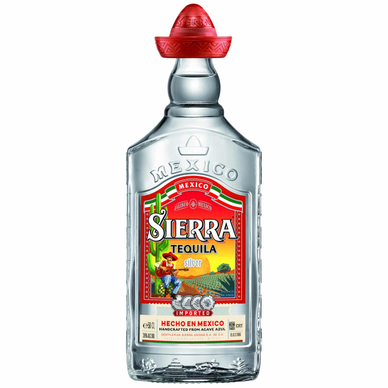 Sierra  Tequila Silver 38% 0,5l