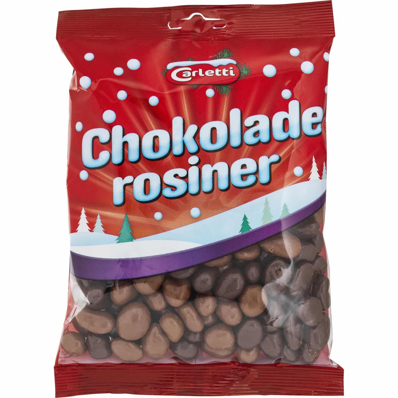 Carletti Chokoladerosiner 290g
