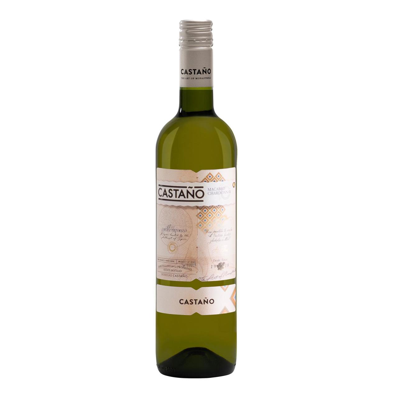 Castano Macabeo Chardonnay 12,5% 0,75l