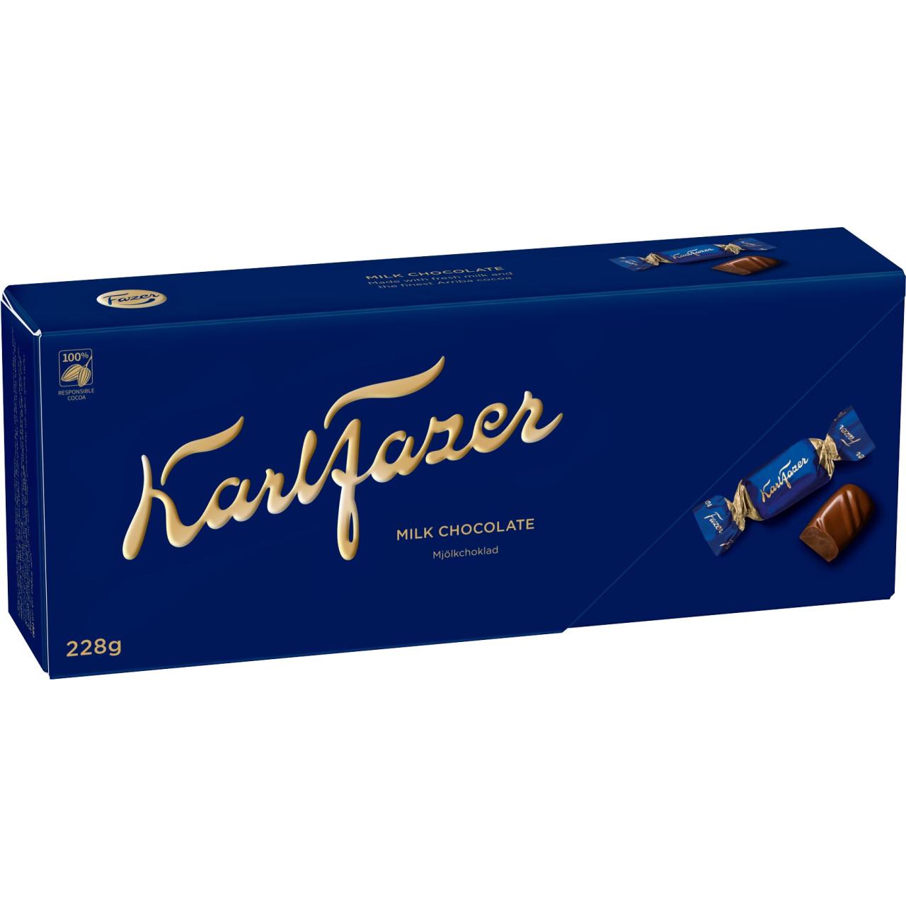 Fazer Karl Fazer Milk Chocolate 228g