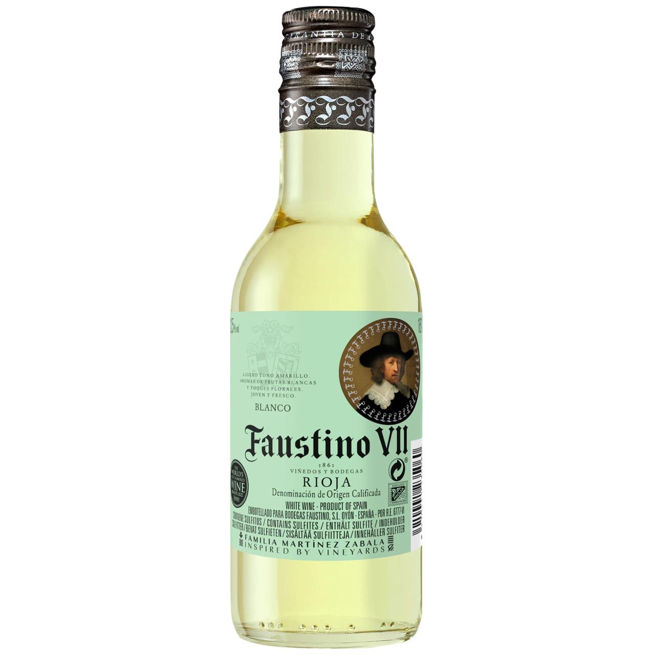 Faustino VII White 13,5% 0,187l