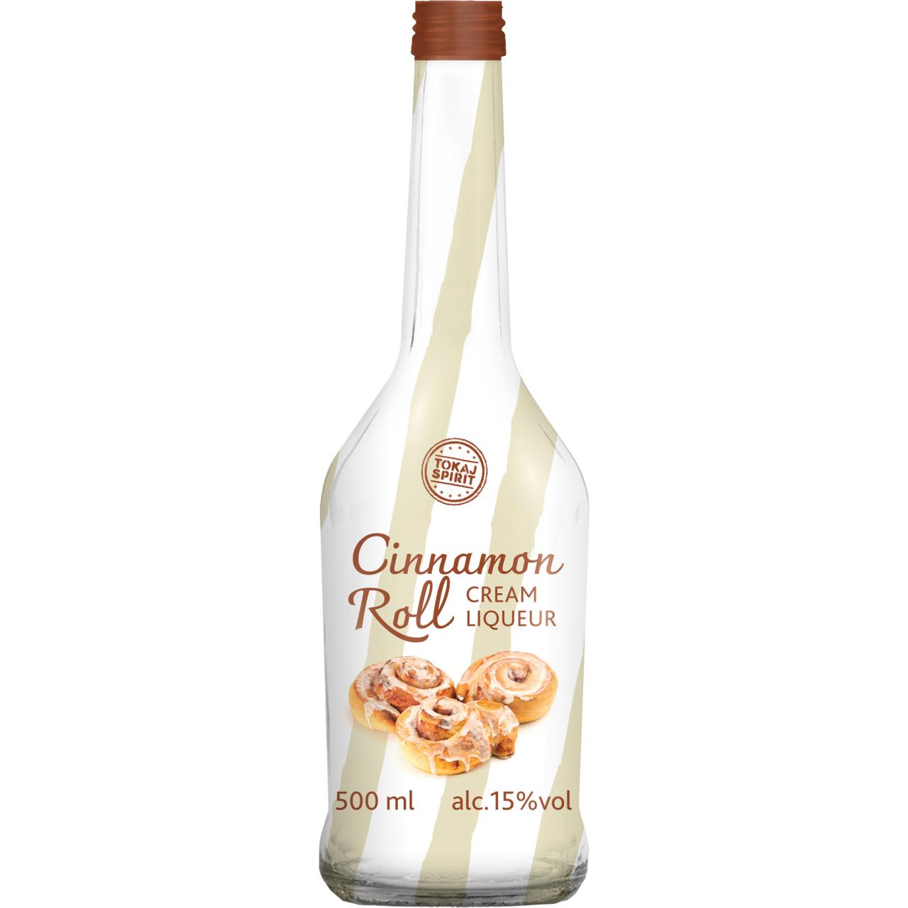 Tokaj Spirits Cinnamon Roll Cream Liqueur 15% 0,5l