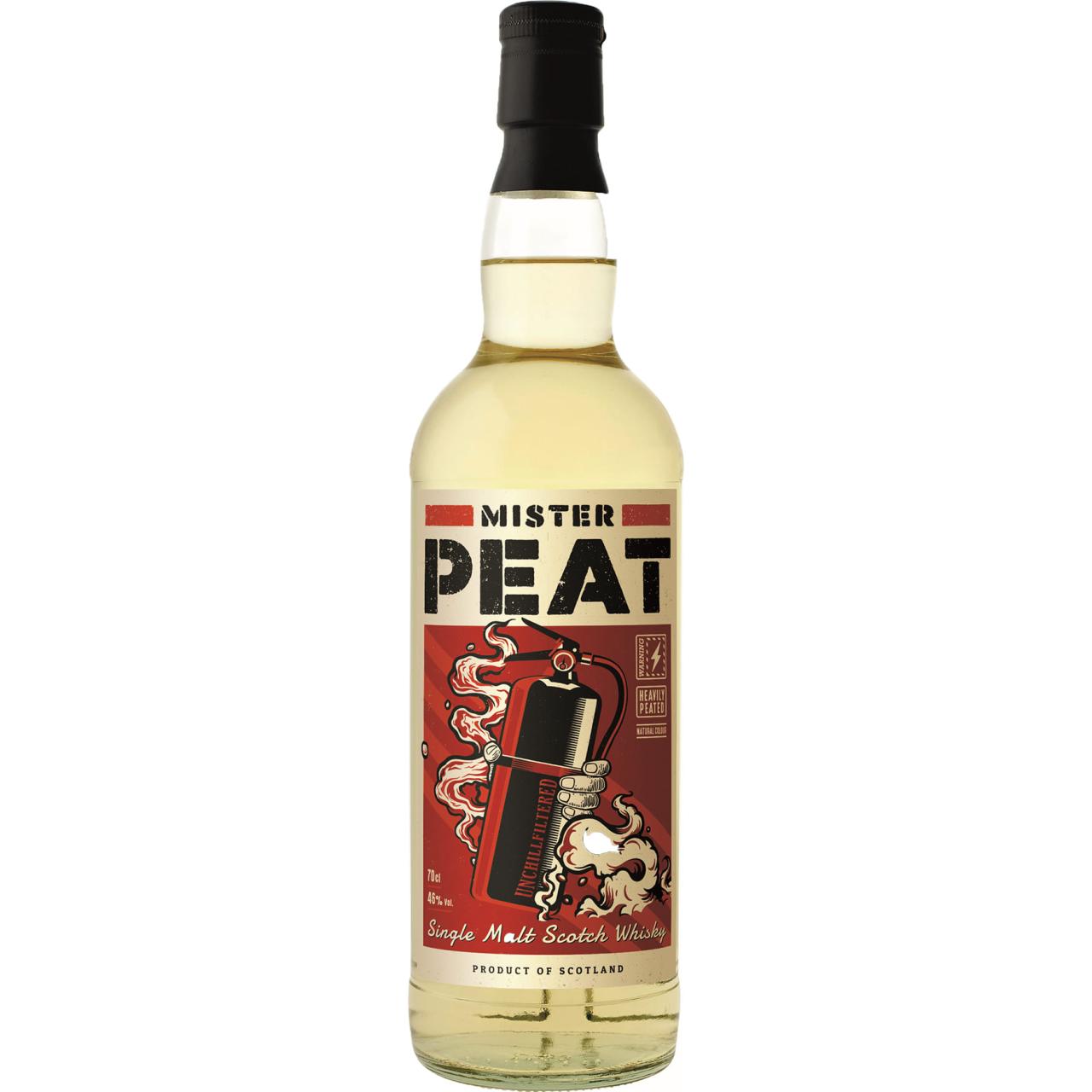 Mister Peat Heavily Peated Single Malt 46% 0,7l