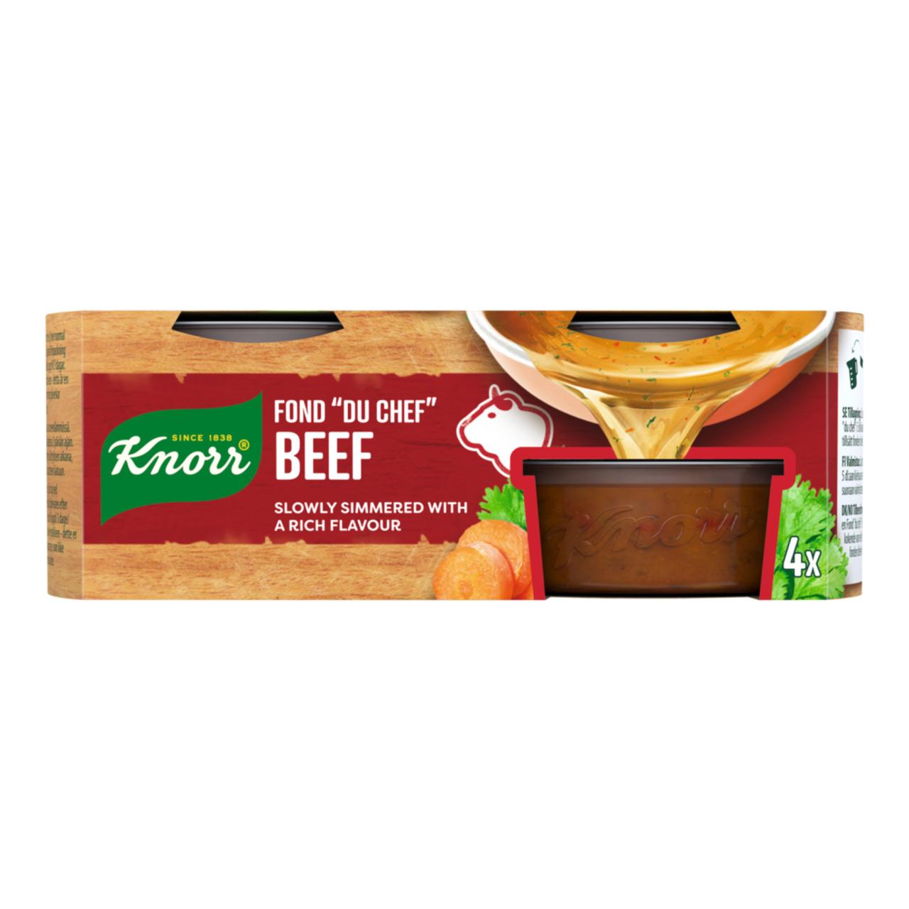 Knorr Fond du Chef Beef/Fleisch 4x28g