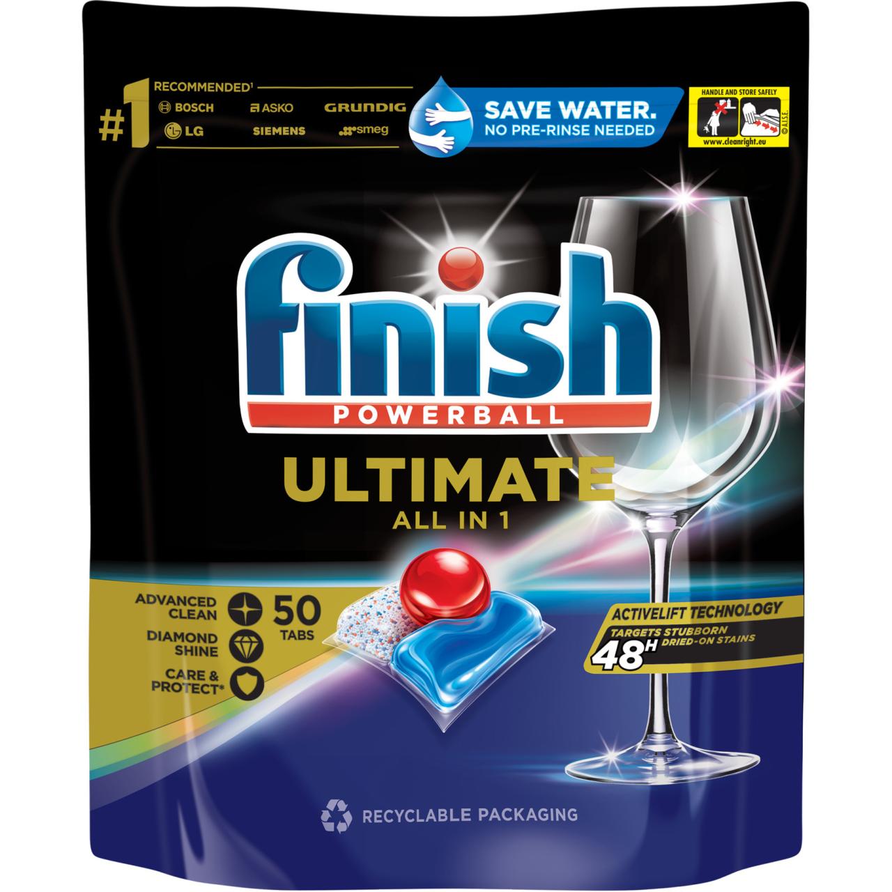Finish Ultimate All in 1 50 Tabs