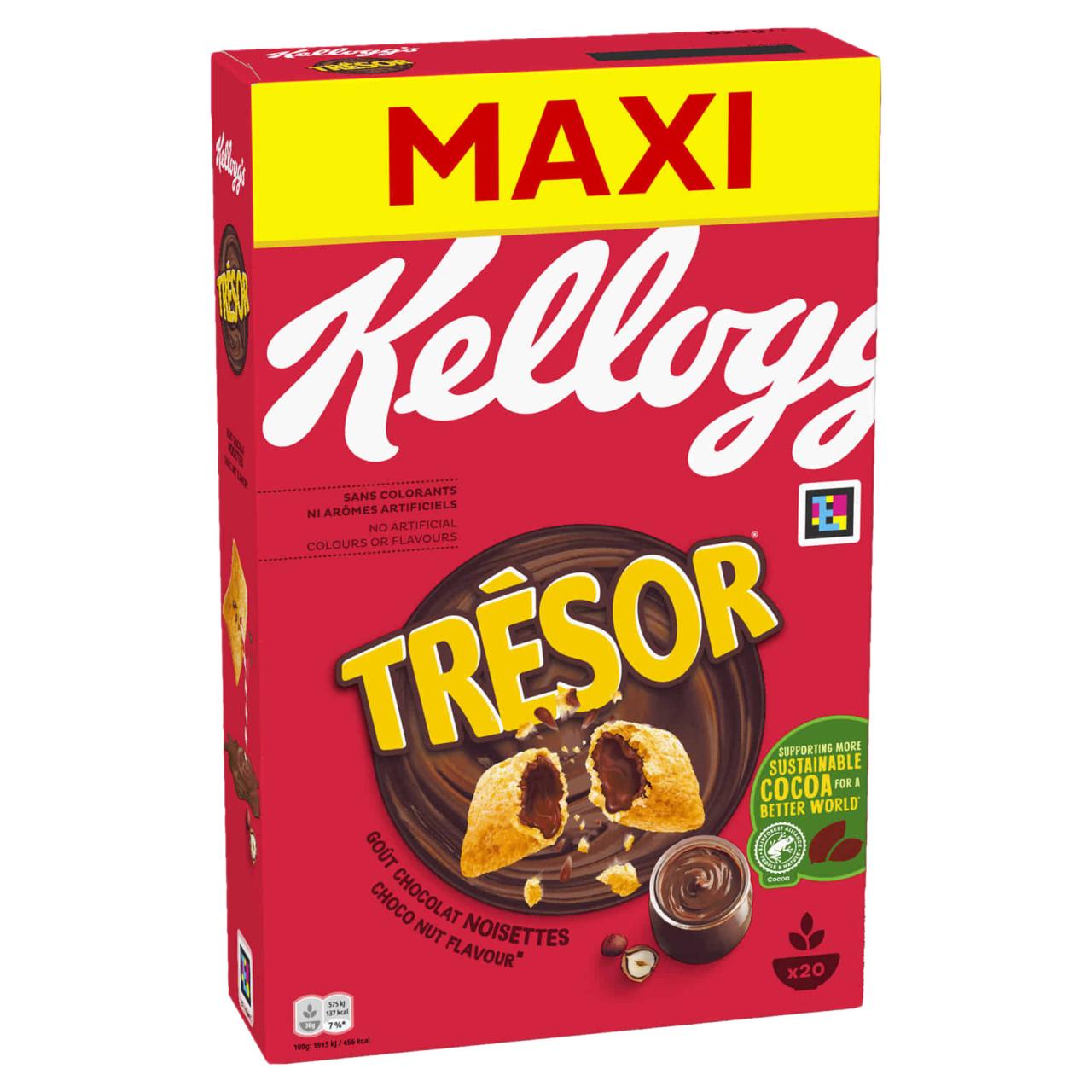Kelloggs TRESOR Choco Nut 620g