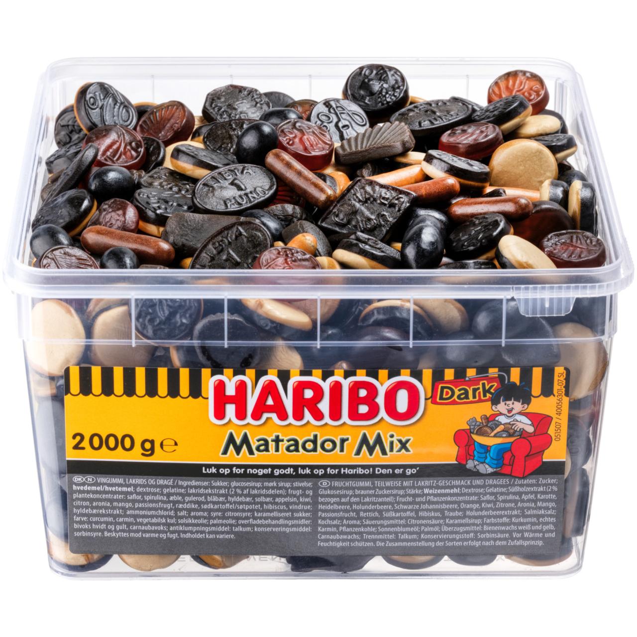 Haribo Matador Mix Dark 2000g