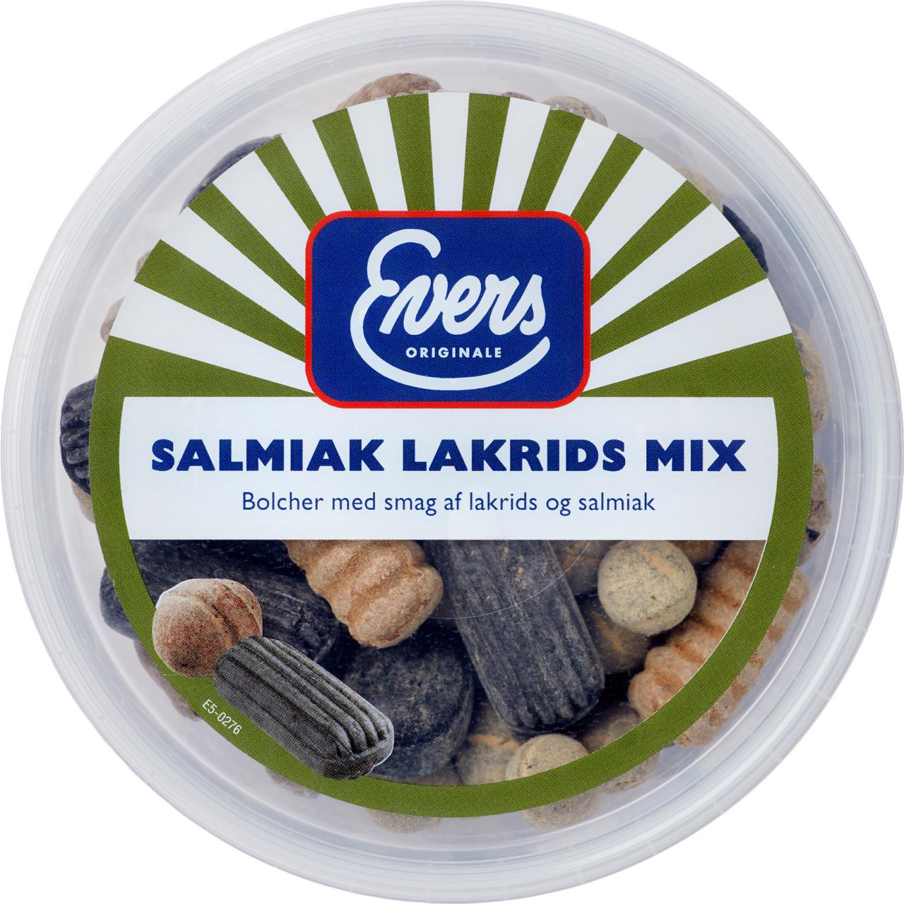 Evers Salmiak Lakrids Mix 180g
