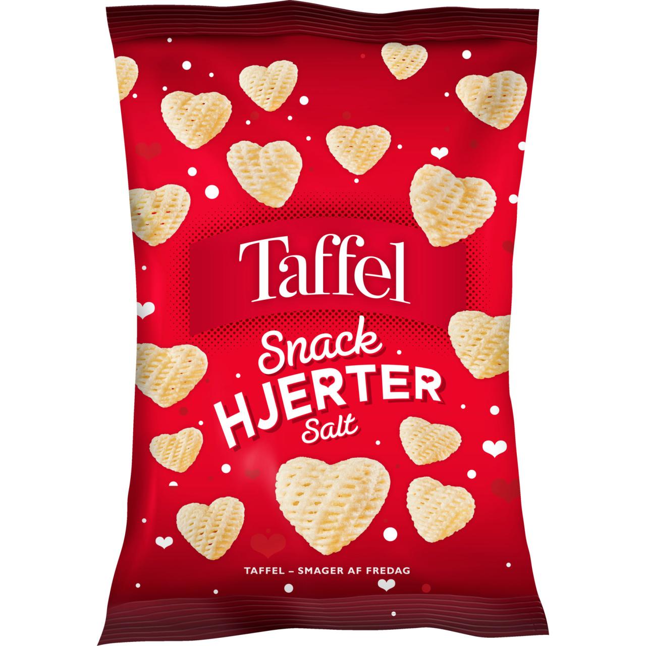 Taffel Snack Hjerter Salt 110g