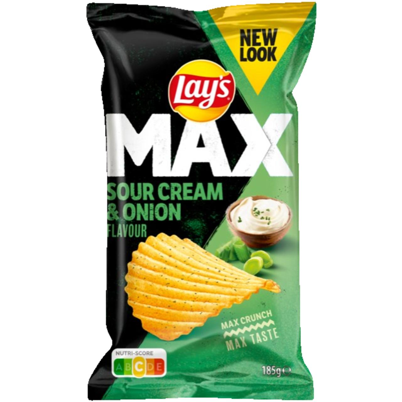 Lay's MAX Sourcream & Onion 185g